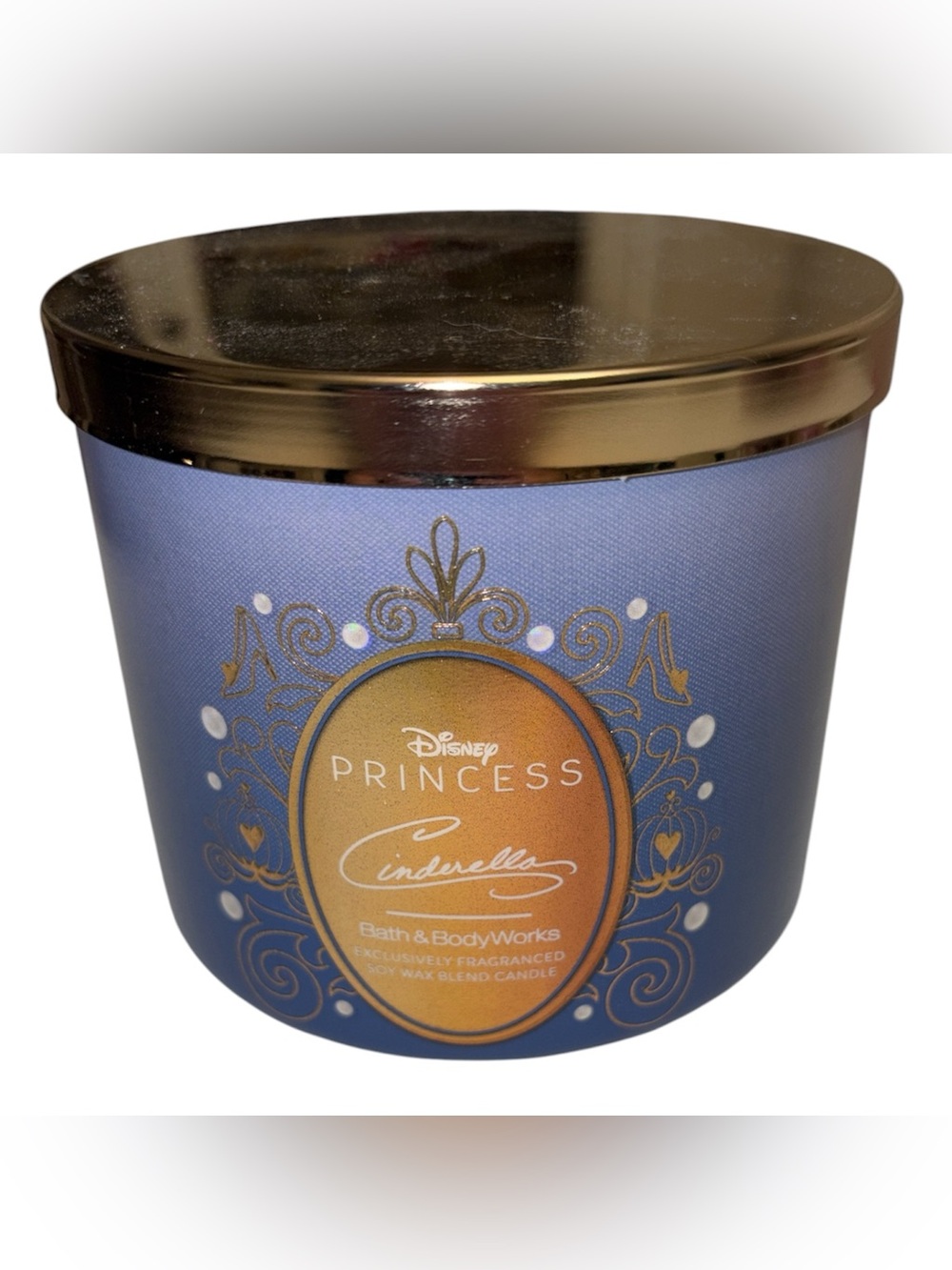 Bath & Body Works Cinderella Candle 3 wick 14.5 oz jar NWT
